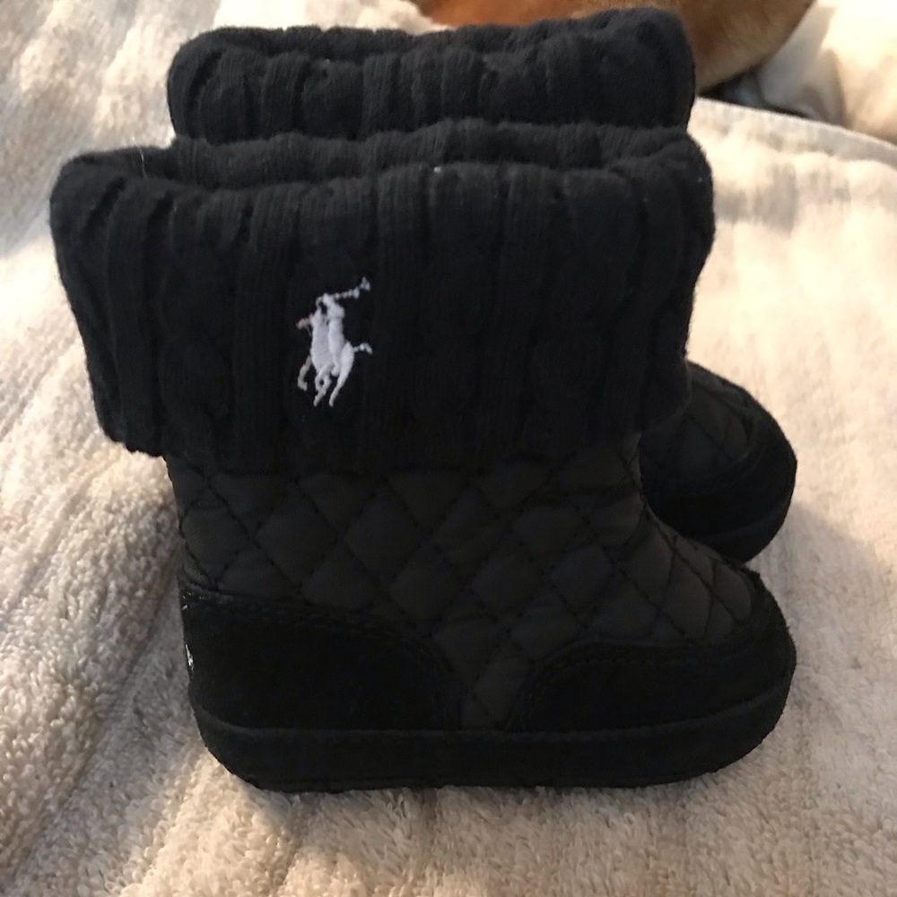 New Polo By Ralph Lauren Baby Boots